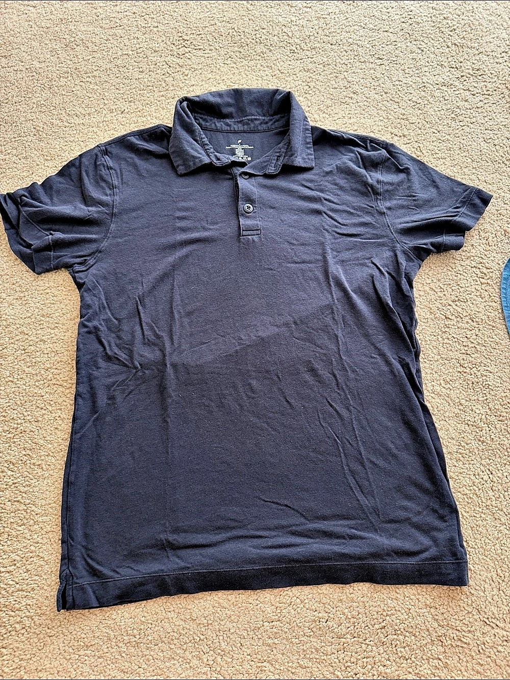 Fabletic Men's Navy Polo Shirt
